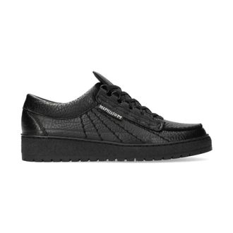 Mephisto Regenboog Veterschoen voor Heren - Heren - Sneakers - Zwart - 40 1/2 EU - Leer - Schoenen