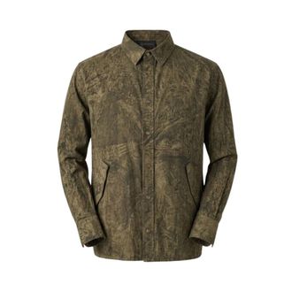 Mr & Mrs Italy Casual Shirt - Heren - Overhemden - Groen - Maat: L Katoen