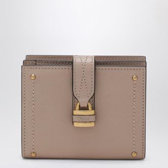 Chlo&eacute; Pink leather square Paddington wallet
