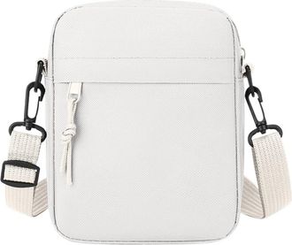 Generic Compatible For Men Oxford Cloth Crossbody Bags Long Shoulder Strap Minimalists Tote Bag Black White Khaki(Blue)