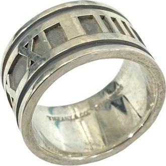 Tiffany & Co. Silver Silver 925 Band Ring (Pre-Owned)