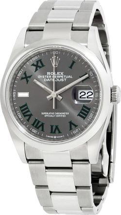 Rolex Datejust 36 Automatic Grey Dial Ladies Watch 126200GYRO
