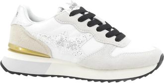 Sun 68 Sneakers - Dames - Sneakers - Wit - 38 EU - Leer - Schoenen