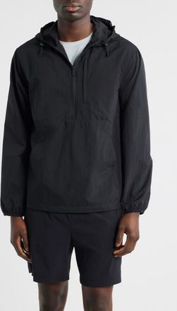 Zella Court Popover Jacket in Black at Nordstrom, Size Xx-Large