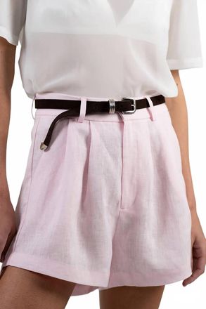 Parentezi Michelle Shorts In Light Pink