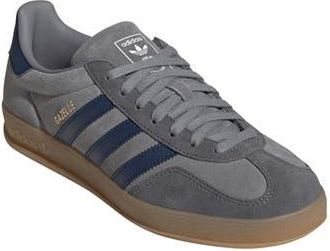 adidas Gazelle Indoor Sneaker in Grey/Night Indigo/Grey at Nordstrom Rack, Size 7.5