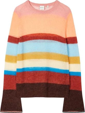 Paul Smith Maglia Riga Classica Zoom in Alpaca Mix - - Knitwear - Donna - Multicolore - L