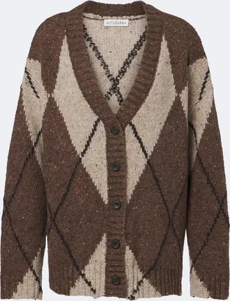 Altuzarra Ramblers wool and alpaca-blend cardigan