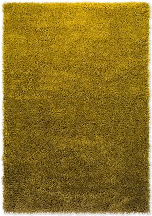 Brink & Campman Hochflor Designer Teppich Shade High Lemon/Gold - aus 100% reiner Schurwolle