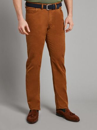 Oliver Brown Brushed Cotton Jeans - Cougar
