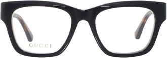 Gucci Demo Square Mens Eyeglasses GG1669O 005 52