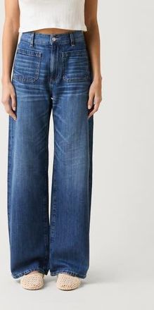 LE JEAN Amber High Waist Barrel Leg Jeans in Wildwood at Nordstrom Rack, Size 27