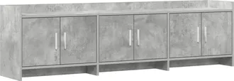 vidaXL Mueble De Tv 168 X 33 X 47 Cm Gris Hormig&oacute;n Vidaxl