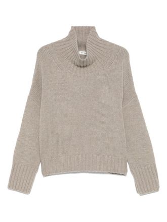 Soft Goat Girlfriend Cashmere Turtle-Neck Jumper