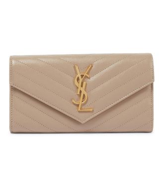 Saint Laurent Monogram Large leather wallet