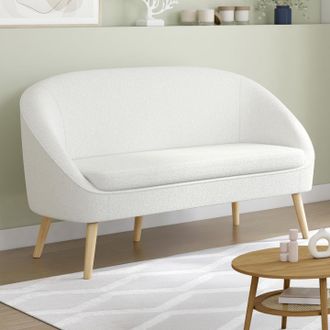 IDMarket Mesa De Bar Barth Para 2 A 4 Personas, Madera Blanca, Tablero Imitaci&oacute;n Haya