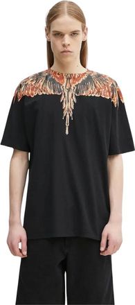 Marcelo Burlon Hombre, Camisetas, Negro, Talla: XS