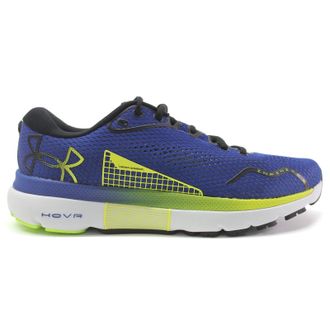Under Armour HOVR Infinite 5 Textile Synthetic Mens Low Top Trainers - UK 8.5 - US 9.5 Men - EU 43 - Blue Grey - Size:UK 8.5