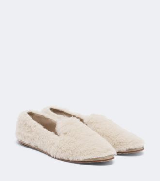 Max Mara Mocasines de borrego