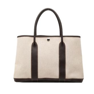 Herm&egrave;s Pre-owned Hermes Toile and Negonda Garden Party 36 Ladies ZTY5CXVZDHGHW4R1