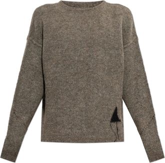 Roa Maglione con logo - - Sport - Uomo - Marrone - M