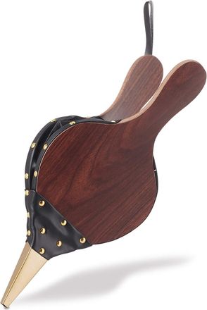 OEM Fuelle Para Horno, Parrilla, Accesorio Para Chimenea, Bomba De Aire Para Le&ntilde;a, Hierro, Marr&oacute;n, Negro/marr&oacute;n, 2,5 X 17,5 X 39,5