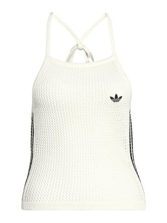 adidas Originals Crochet Top Bianco