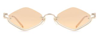 Gucci GG1604S 003 Womens Sunglasses Gold Size 53