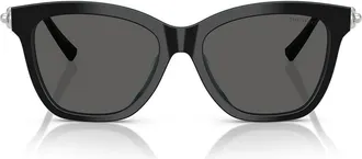 Tiffany & Co. Sunglasses Tf4241 D 8055 S4 Black Blue/Grey Women