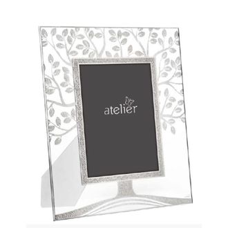 BELTRAMI Portafoto Cristallo Albero della vita Beltrami con argento Miro Silver