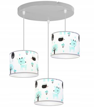OEM L&aacute;mpara De Techo Colgante Infantil Loft, Pantalla Led