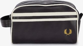 Fred Perry Mens Fred Perry Laurel Wreath Wash Bag - Black