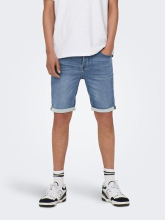 Only & Sons ONSPLY LIGHT BLUE 5189 SHORTS DNM NOOS