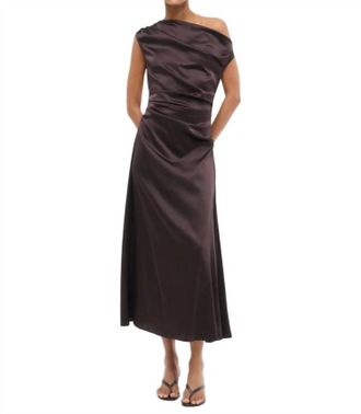 Staud Phare Dress In Earth