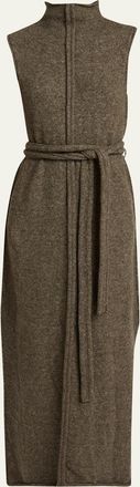 Proenza Schouler Zola Sleeveless Wool Turtleneck Dress