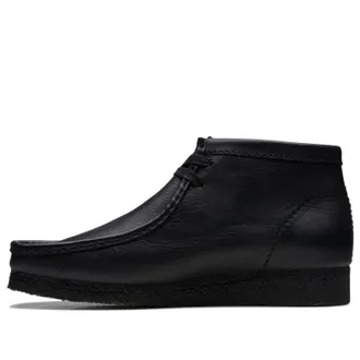 Clarks Wallabee Boots Black 26155512