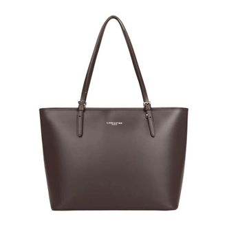 Lancaster Bolso Tote Liso - Bags - Mujer - Marr&oacute;n - ONE SIZE