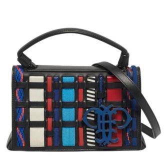 Emilio Pucci Pre-owned Leren Handtas - Dames - Vintage Handtas - Veelkleurig - ONE Size - Leer - Vintage