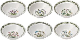 Portmeirion Set of 6 bowls - Botanic Garden
