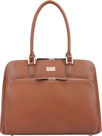 Paul Costelloe Womens Filton Leather Shoulder Bag - Brown - One Size
