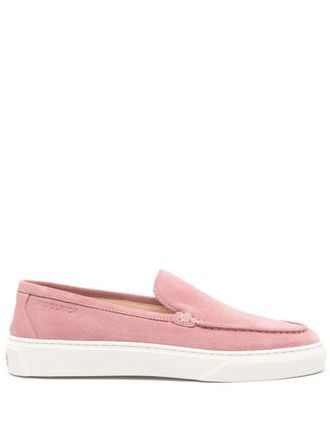 Woolrich Suede Leather Slip On Sneakers