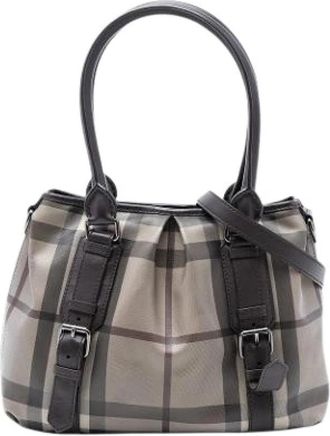Burberry Pre-owned Fabric Schoudertas - Dames - Vintage Handtas - Veelkleurig - ONE Size - Vintage