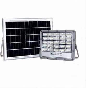 Trade Shop Trade Shop Traesio - Trade Shop - Faro Led Pannello Solare 100w Luce Fredda Indicator Carica Tk08-100 W