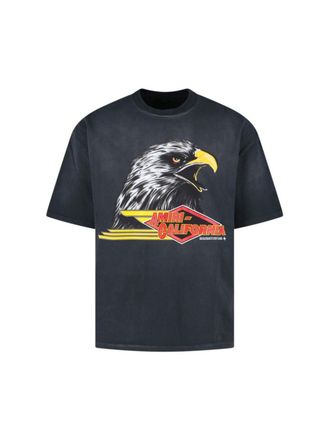 Amiri Eagle T-Shirt Black