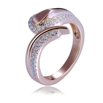 Orphelia WoMens 925 Sterling Silver Ring - Rose ZR-7441 - Size R 1/2