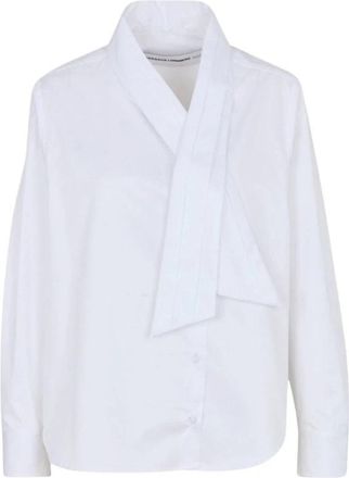 Margaux Lonnberg KAY Shirt - Dames - Blouses - Wit - XS - Katoen - Overhemden