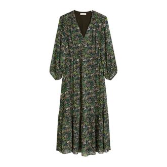 Marc O'Polo Geweven Jurken - Dames - Casual kleedjes - Veelkleurig - M - Kleedjes