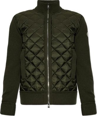 Moncler C&aacute;rdigan Acolchado - Knitwear - Hombre - Verde - 2XL