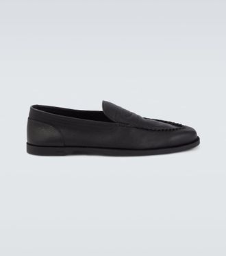 John Lobb Pace leather loafers