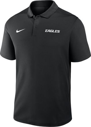 Nike Philadelphia Eagles Wordmark Victory Nike Mens Dri-FIT NFL Polo in Black | 035800A86-P3P